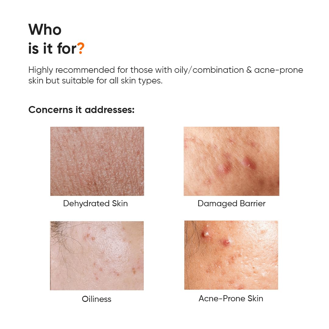 Minimalist Dehydrated Skin Moisturizer with 10% Vitamin B5 for Oily & Acne-Prone Skin | Oil-Free Hydration & Lightweight Gel Formula for Damaged Barrier Repair | Fast-Absorbing & Non-Sticky Lightweight Winter Cream For Women & Men | Fragrance-Free | 30grams - Image 3