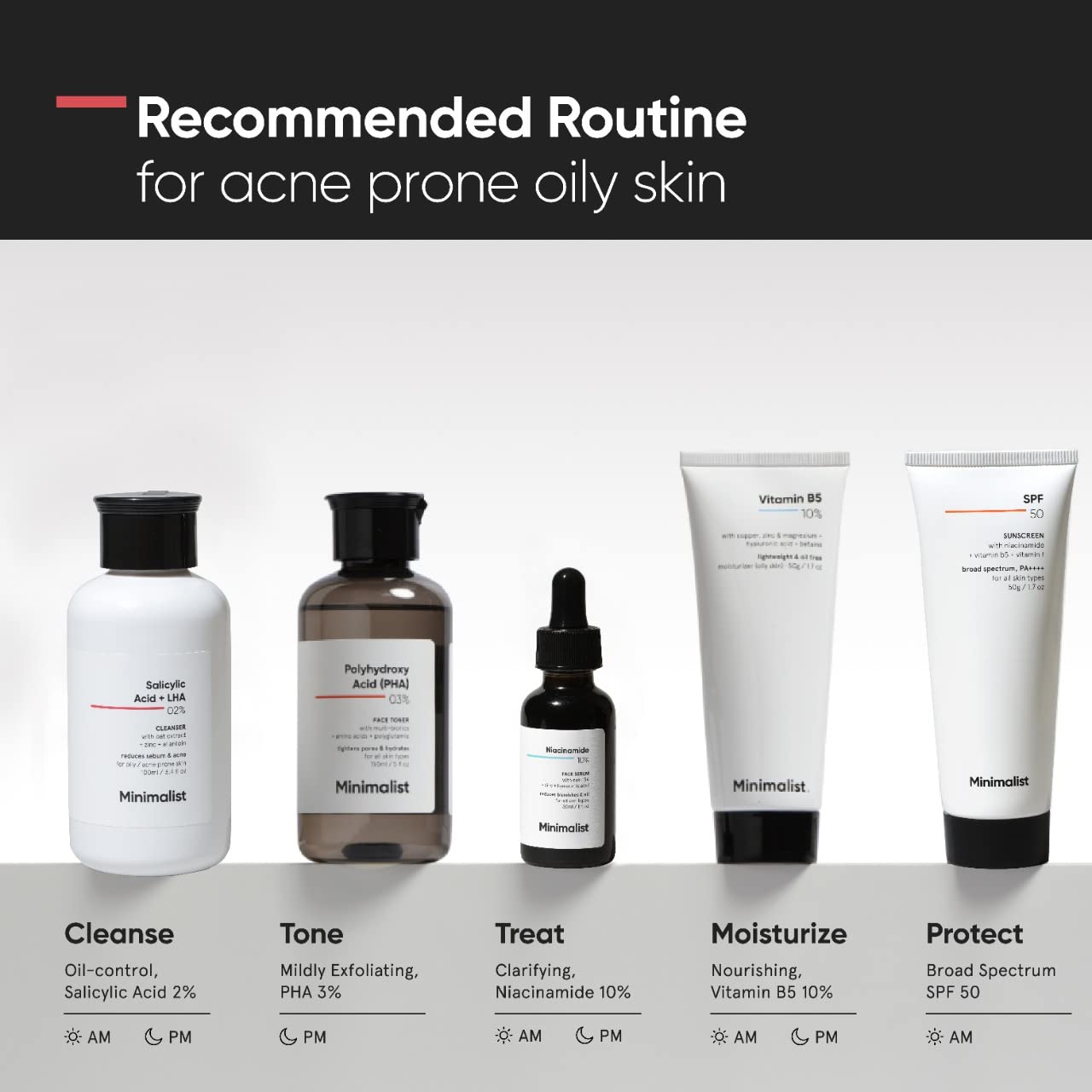 Minimalist Anti-Acne Salicylic Acid 2% Face Wash For Oily & Acne Prone Skin | With LHA for Pore Cleansing, Oil Control & Sebum Regulation | Sulfate-Free Formula with Zinc for Gentle Exfoliation | Cleanser for Women & Men | 100 ml - Image 5