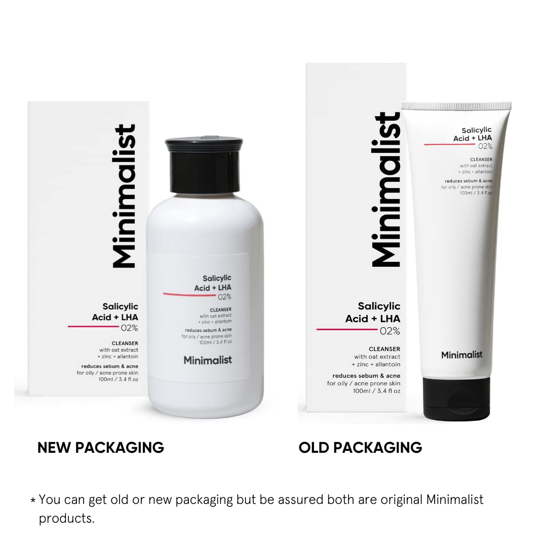 Minimalist Anti-Acne Salicylic Acid 2% Face Wash For Oily & Acne Prone Skin | With LHA for Pore Cleansing, Oil Control & Sebum Regulation | Sulfate-Free Formula with Zinc for Gentle Exfoliation | Cleanser for Women & Men | 100 ml - Image 7